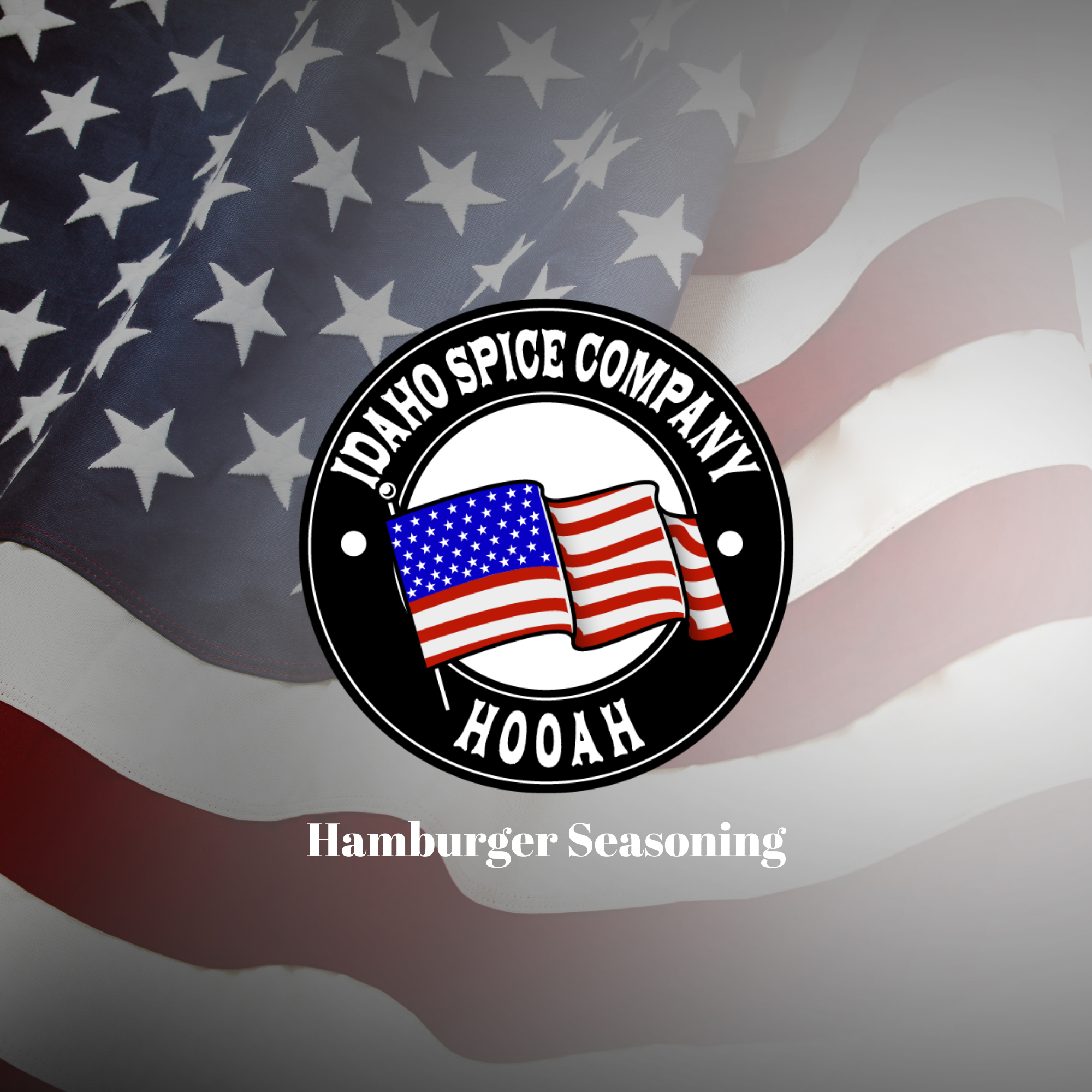 Hooah - Hamburger Seasoning 2.5 oz Bottle